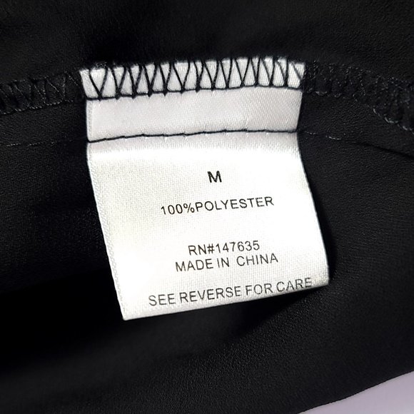 Free Generation Los Angeles Women's Balloon Sleeve Semi-Sheer Button Fro… - Picture 6 of 7